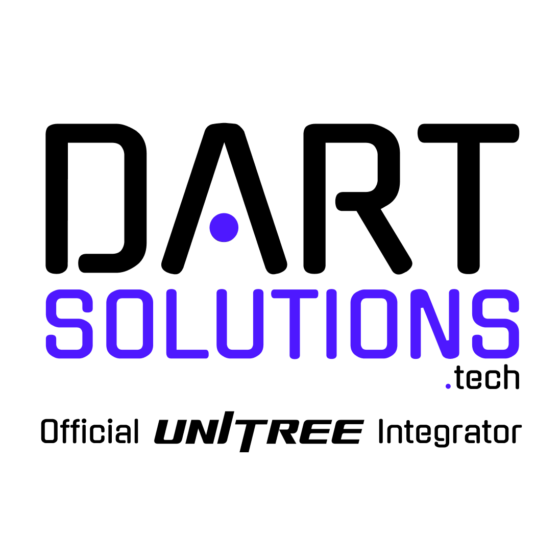 dart.tech logo official unitre frame white